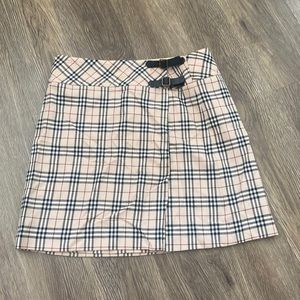 Vintage authentic Burberry wrap skirt